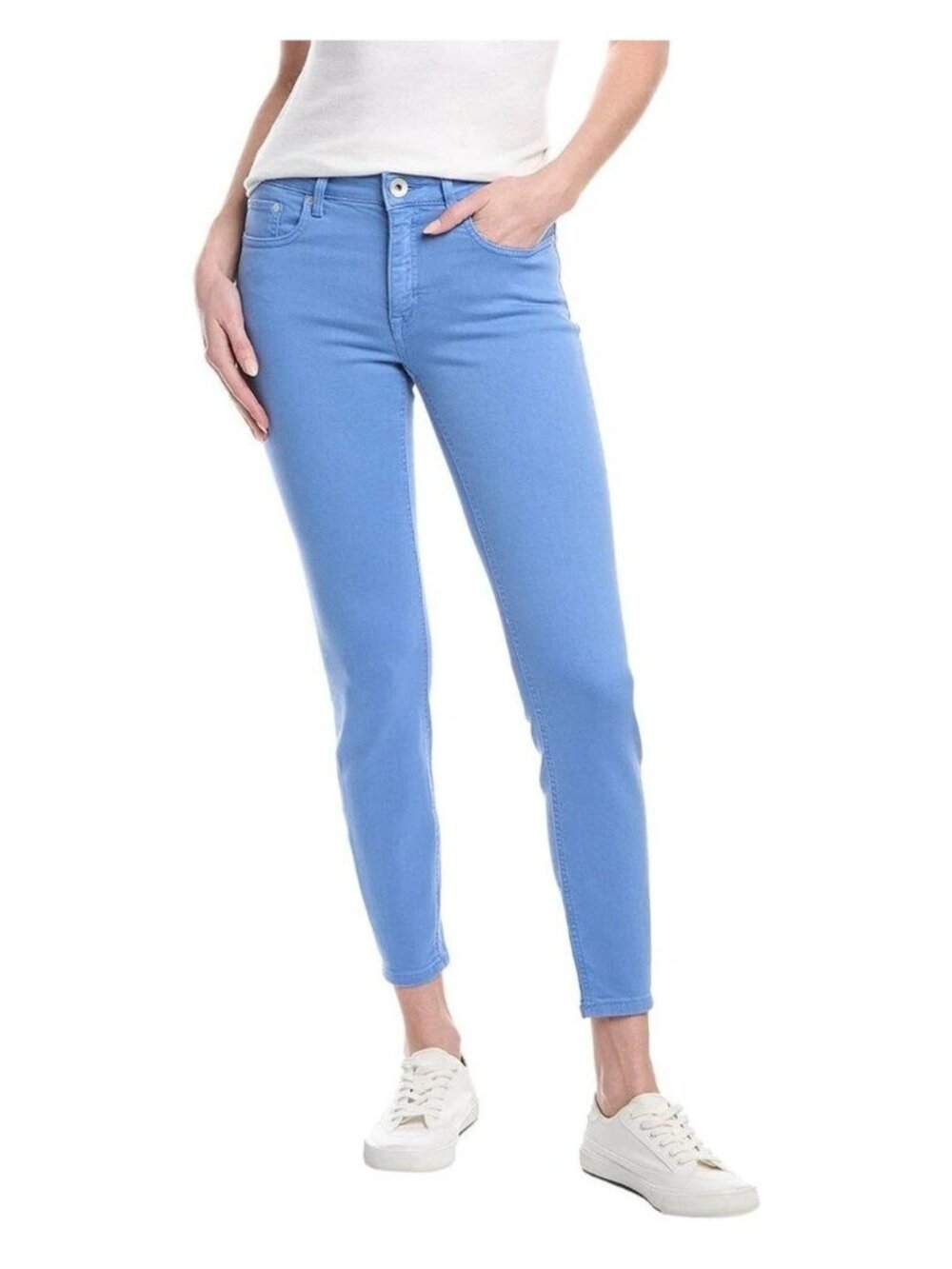 Vineyard Vines Women's High Rise Skinny Blue Jeans Size 26 Cotton Blend P0175